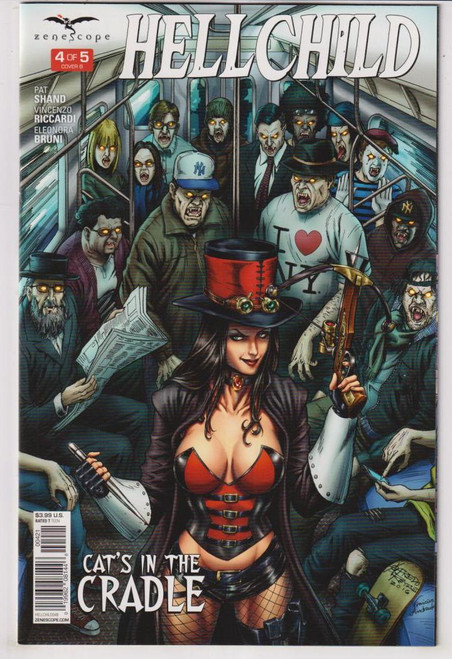 GFT HELLCHILD #4 (OF 5) CVR B (ZENESCOPE 2016) "NEW UNREAD"