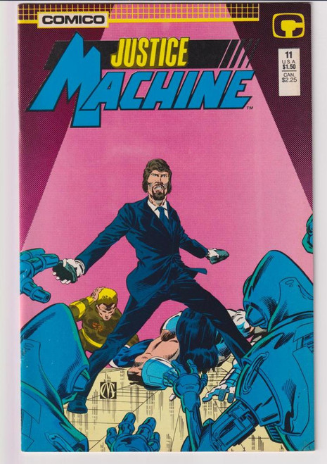 JUSTICE MACHINE (1987) #11 (COMICO 1987))