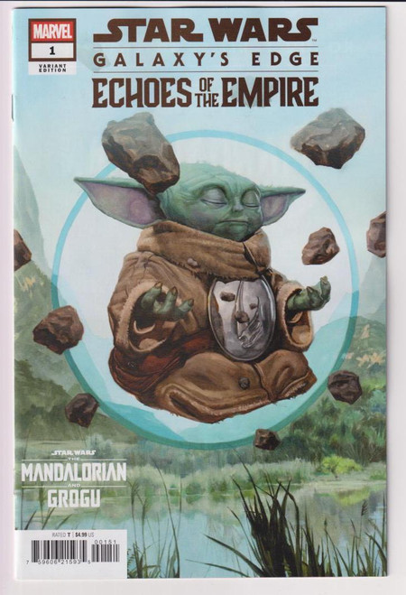 STAR WARS GALAXY'S EDGE - ECHOES OF THE EMPIRE #1 MANDALORIAN & GROGU VAR (MARVEL 2026) "NEW UNREAD"