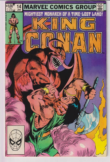 KING CONAN #14 (MARVEL 1982)