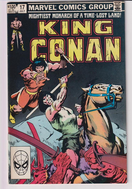KING CONAN #17 (MARVEL 1982)