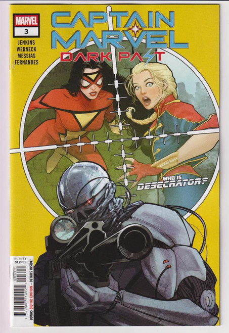 CAPTAIN MARVEL DARK PAST #3 (MARVEL 2026) "NEW UNREAD"