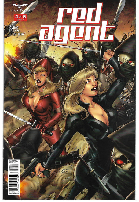 GFT RED AGENT #4 (OF 5) A CVR RICHARDSON  (ZENESCOPE 2016)