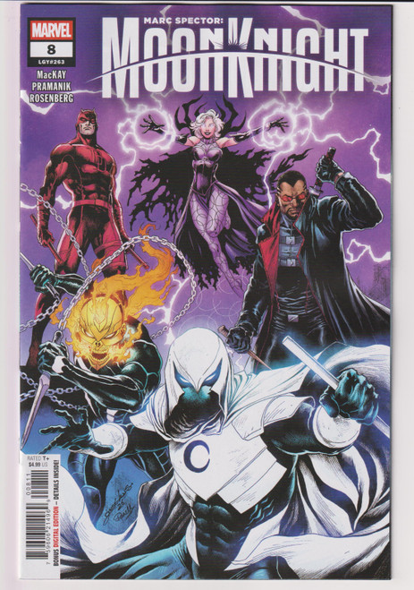 MARC SPECTOR MOON KNIGHT #8 (MARVEL 2026) "NEW UNREAD"