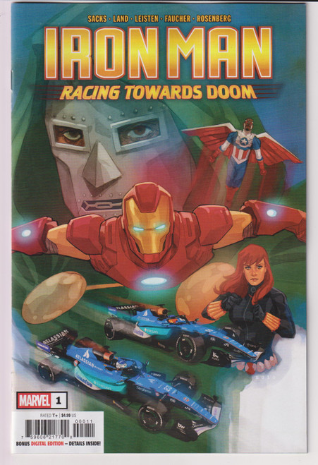 IRON MAN RACING TOWARDS DOOM #1 (MARVEL 2026) "NEW UNREAD"