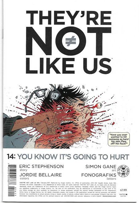 THEYRE NOT LIKE US #14 (IMAGE 2017)