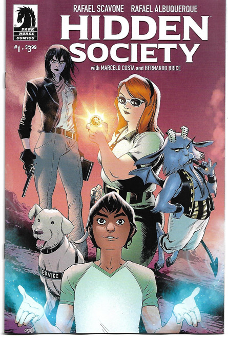 HIDDEN SOCIETY #1 (OF 4) CVR A ALBUQUERQUE (DARK HORSE 2020)