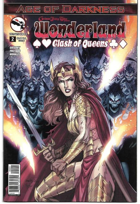 GFT WONDERLAND CLASH OF QUEENS #2 (OF 5) B CVR GOH (ZENESCOPE 2014)