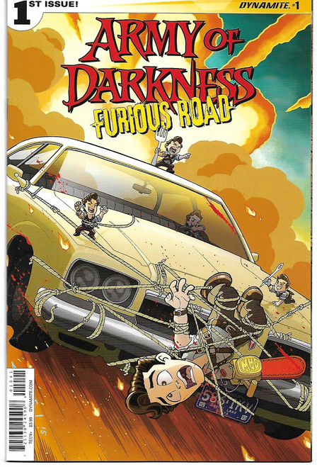 ARMY OF DARKNESS FURIOUS ROAD #1 (OF 6) CVR D FLEECS (DYNAMITE 2016)