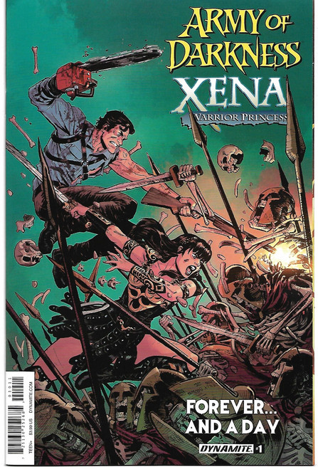 AOD XENA FOREVER AND A DAY #1 (OF 6) CVR A BROWN (DYNAMITE 2016)