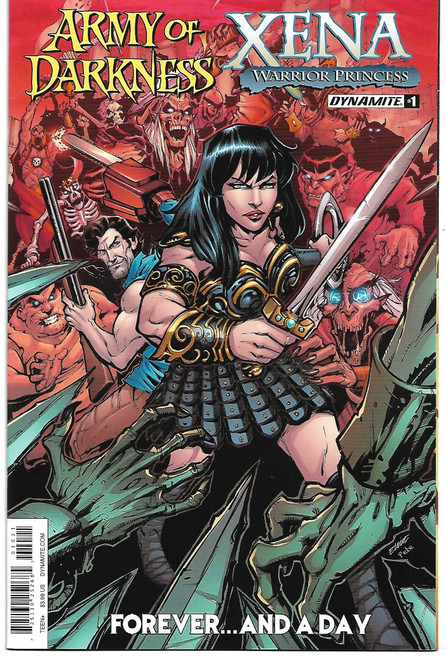 AOD XENA FOREVER AND A DAY #1 (OF 6) CVR B FERNANDEZ (DYNAMITE 2016)