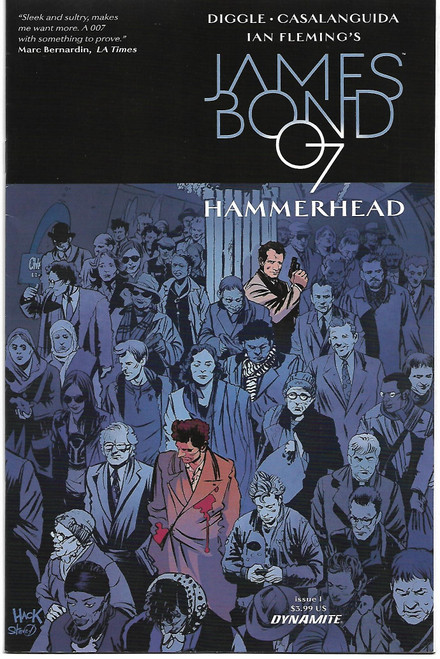 JAMES BOND HAMMERHEAD #1 (OF 6) CVR B HACK (DYNAMITE 2016)