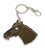 GODFATHER HORSE HEAD SNAP KEYCHAIN