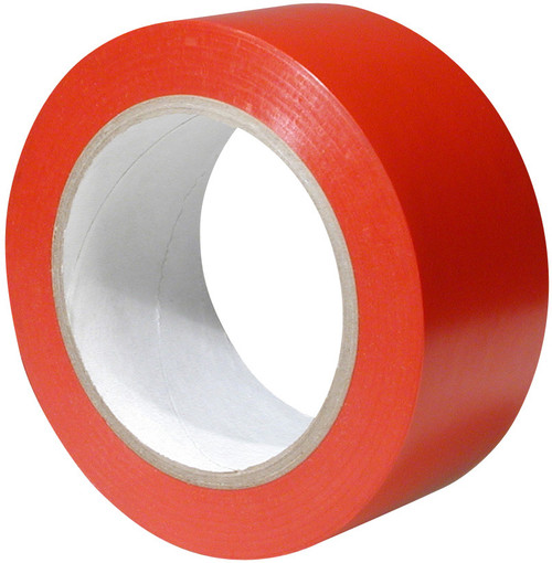 Coloured Vinyl Tape, 48mm x 33m, Red, 24 Rolls/Case