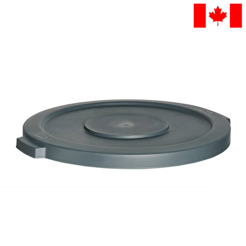 Lid for 44 Gallon Trash Container, Grey