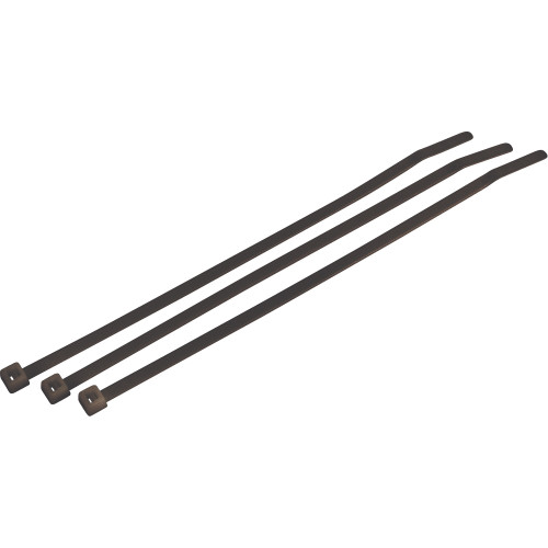 Cable Tie, 7-1/2", 50 lbs., Black UV, 1,000/Bag