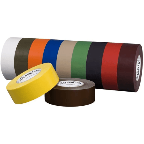 Cloth Duct Tape, 48mm x 55m, Yellow, 24 Rolls/Case