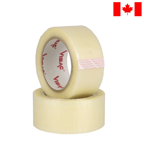 Cold Temperature Carton Sealing Tape, Vibac 620, 72mm x 100m, Clear, 24 Rolls/Case