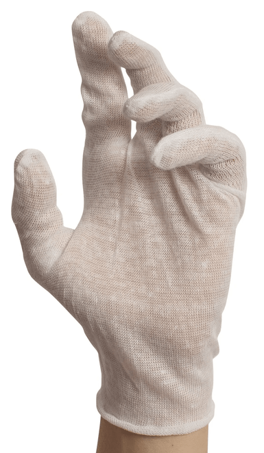 Cotton Inspection Glove, Mens, 12 Pairs/Bag