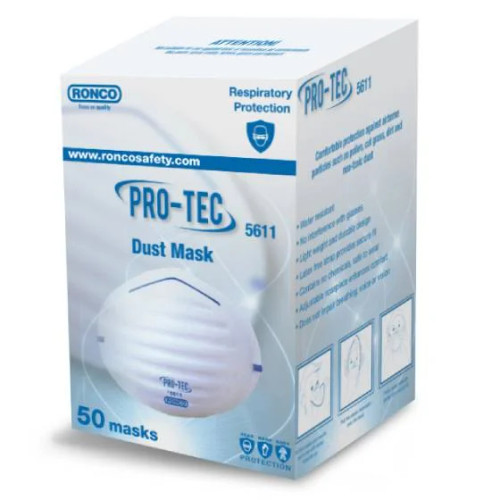 Dust Mask, 50/Box Dust Mask, 50/Box
