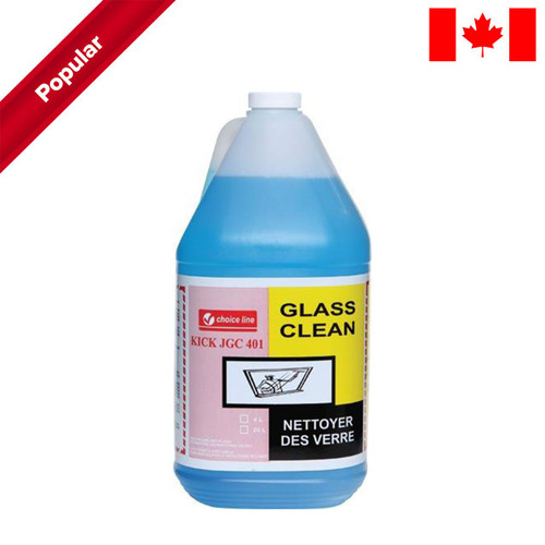 Choice Line Glass Cleaner, 4 L, 4/Case