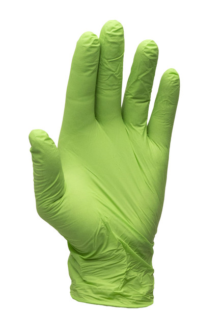 Biodegradable Nitrile Glove, 4 mil, Green
