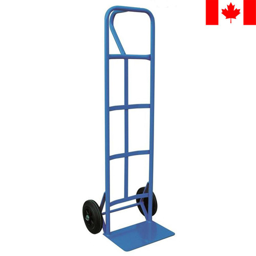 P-Handle Hand Truck, 8” Cushion Rubber Wheels