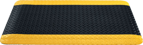 Diamond Spun Anti-Fatigue Mat, 3' x 5', Black