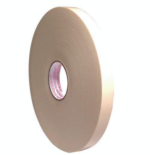 Double Sided Foam Tape, 1/16", 12mm x 66m, 24 Rolls/Case