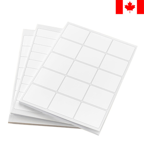White Laser Sheet Labels