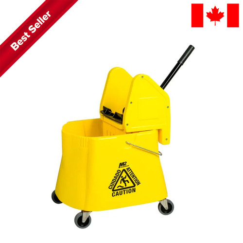 Heavy Duty Down-Press Buckets and Wringer