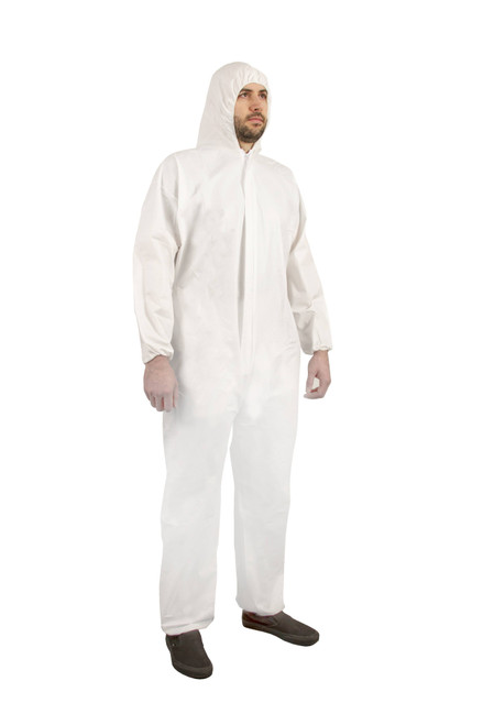 Microporous Coverall, White, 2X-Large, 25/Case