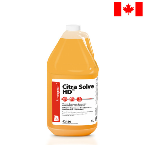 Citra Solve HD Multisurface Cleaner Degreaser, 4 L, 4/Case