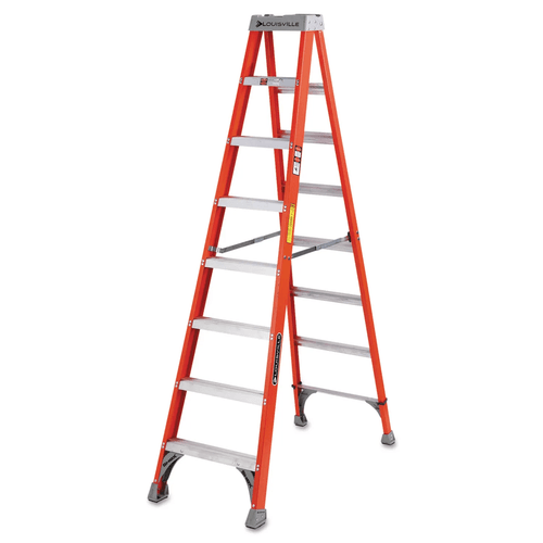 Fiberglass Stepladder, 8’