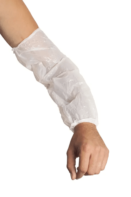 Polyethylene Sleeves, 1.25 mil., White, 2000/Case