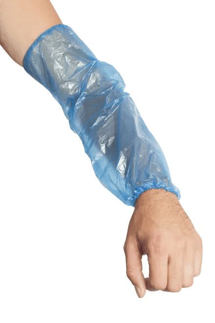 Polyurethane Sleeves, 5.5 mil., Yellow, 96/Case