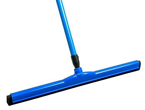 Plastic Moss Floor Squeegee Head, 24", Blue