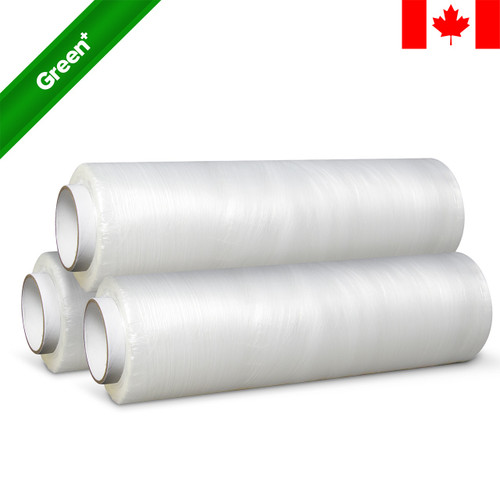 Pre-Stretched Hand Wrap, 29ga., 17.7 "x 1,968', Bulk Pack, 126 Rolls/Skid
