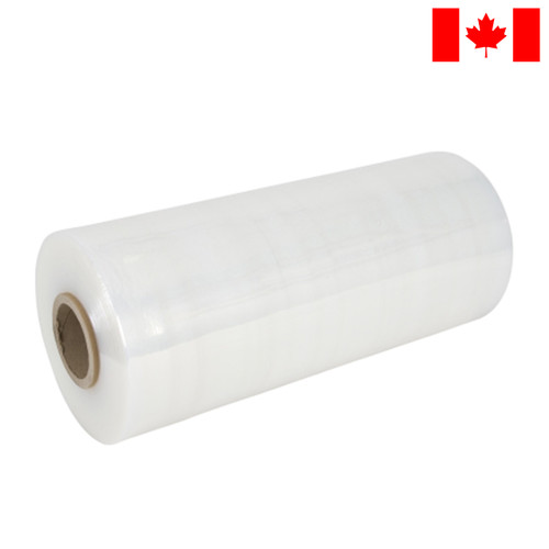Machine Wrap, 80ga., 20" x 5,000', Standard Duty, 40 Rolls/Skid