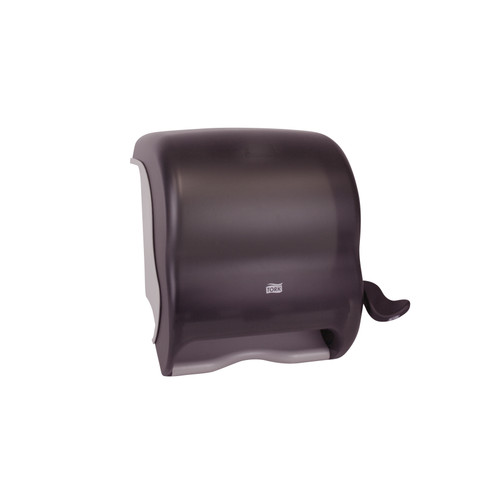 Universal Roll Towel Dispenser, Lever, Black