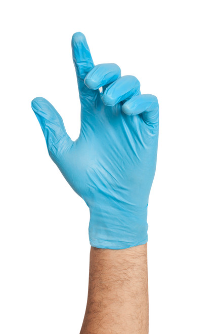 Vitridex Glove, 4 mil., Blue, Medium, 100/Box