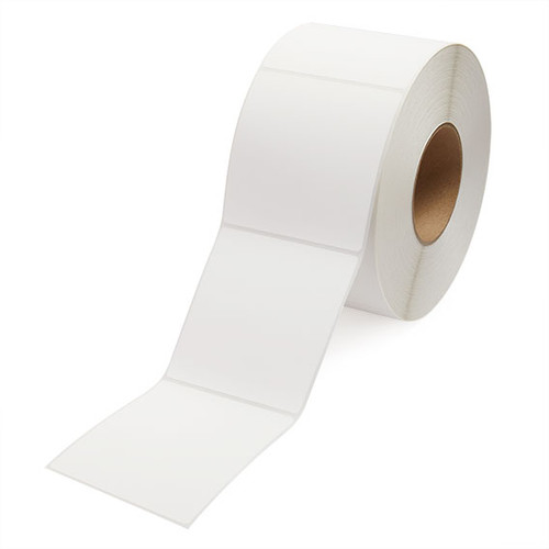 Direct Termal Label, 4” x 4”, White, 1,500 x 4 Rolls/Case