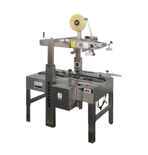 BestPack MBD-S Stainless Steel Semi-Automatic Uniform Case Sealer
