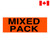 Handling Label, 2" x 5", Mixed Pack, 500/Roll