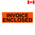 Handling Label, 2" x 5", Invoice Enclosed, 500/Roll
