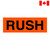 Handling Label, 2" x 5", Rush, 500/Roll