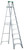 Aluminum Stepladder, 6’