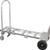 Aluminum Convertible Hand Truck, 10” Flat Free Wheels