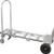 Aluminum Convertible Hand Truck, 10” Flat Free Wheels