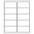 Laser Sheet Label, 4" x 2", 250 Sheets/Case